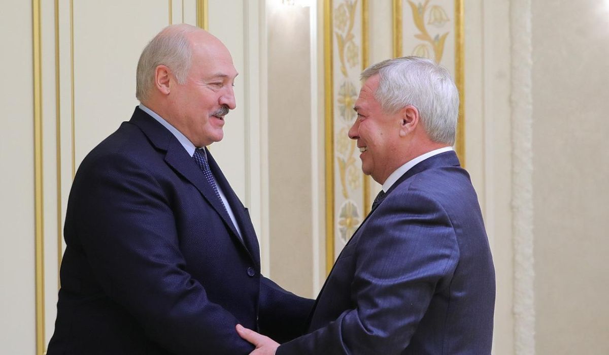 Губернатор Ростовской области провёл рабочую встречу с президентом республики Беларусь