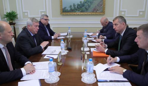 Губернатор Ростовской области встретился с Чрезвычайным и Полномочным Послом Республики Беларусь 
