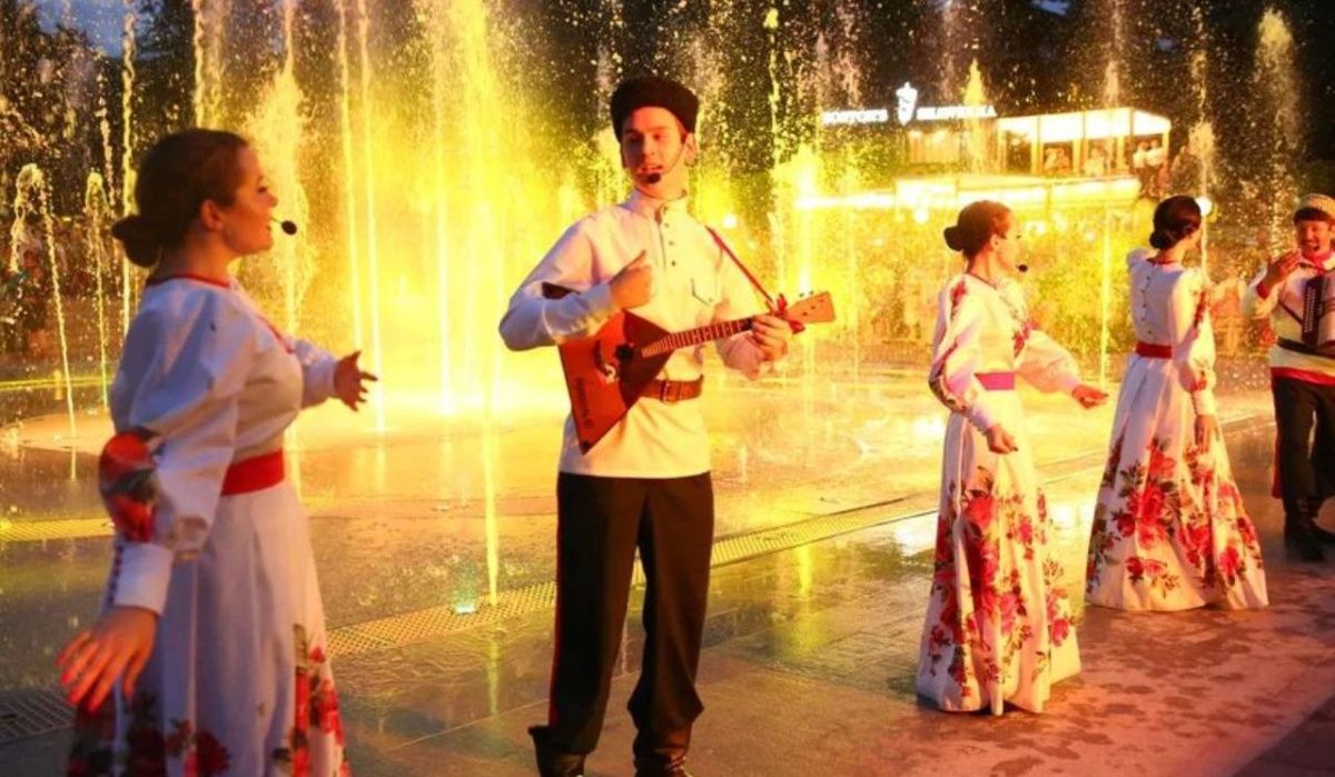 В Ростовской области открыли уникальный фонтан 