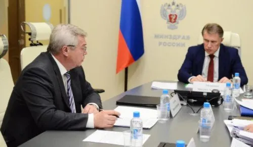 Губернатор Ростовской области провёл рабочую встречу с министром здравоохранения России 