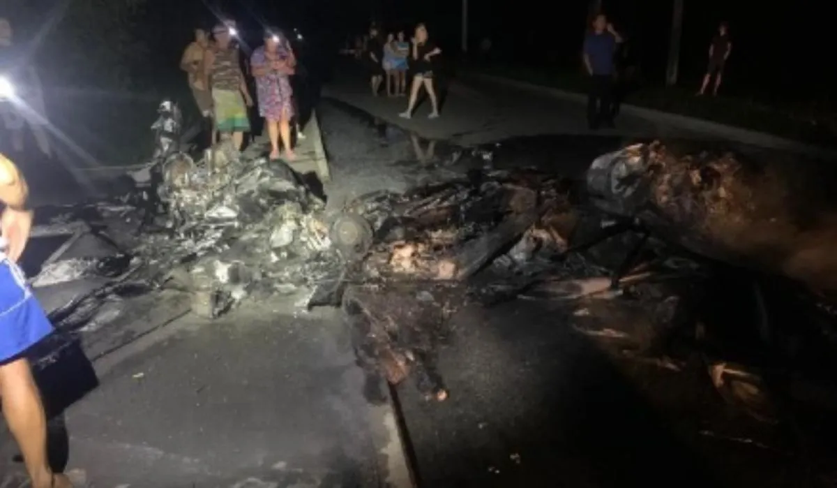 В Ростовской области после падения беспилотника сгорел дом и автомобиль